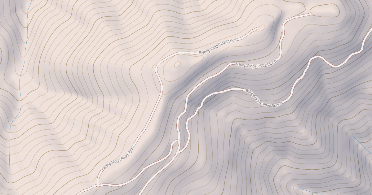 Map preview of BISHOP RIDGE