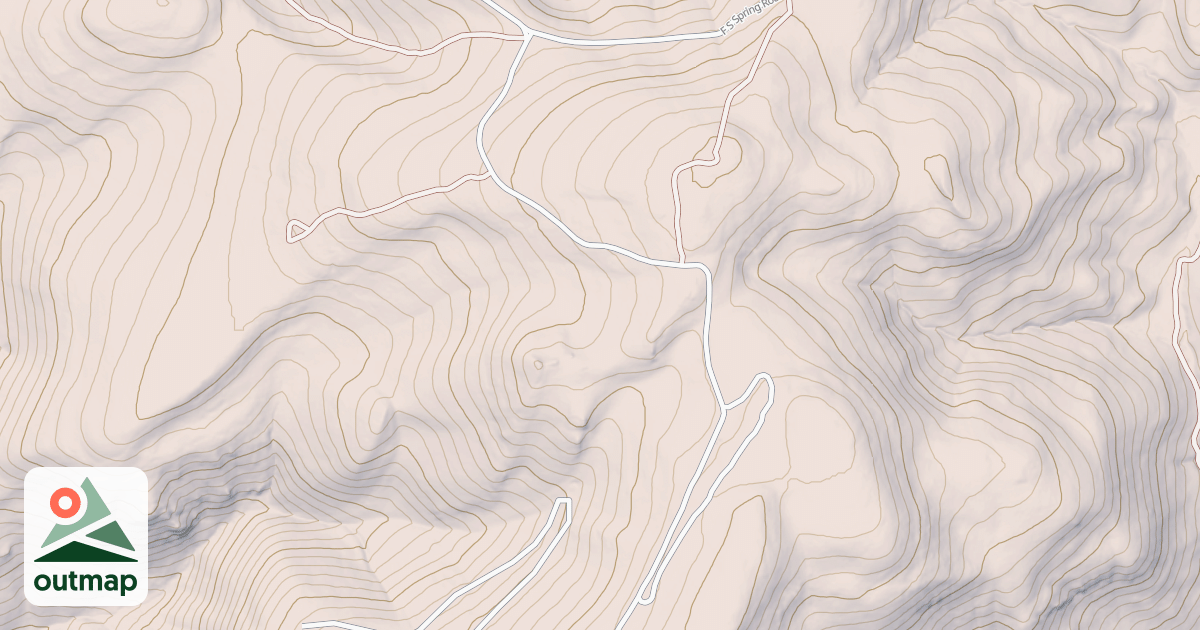 Map of Monument Peak
