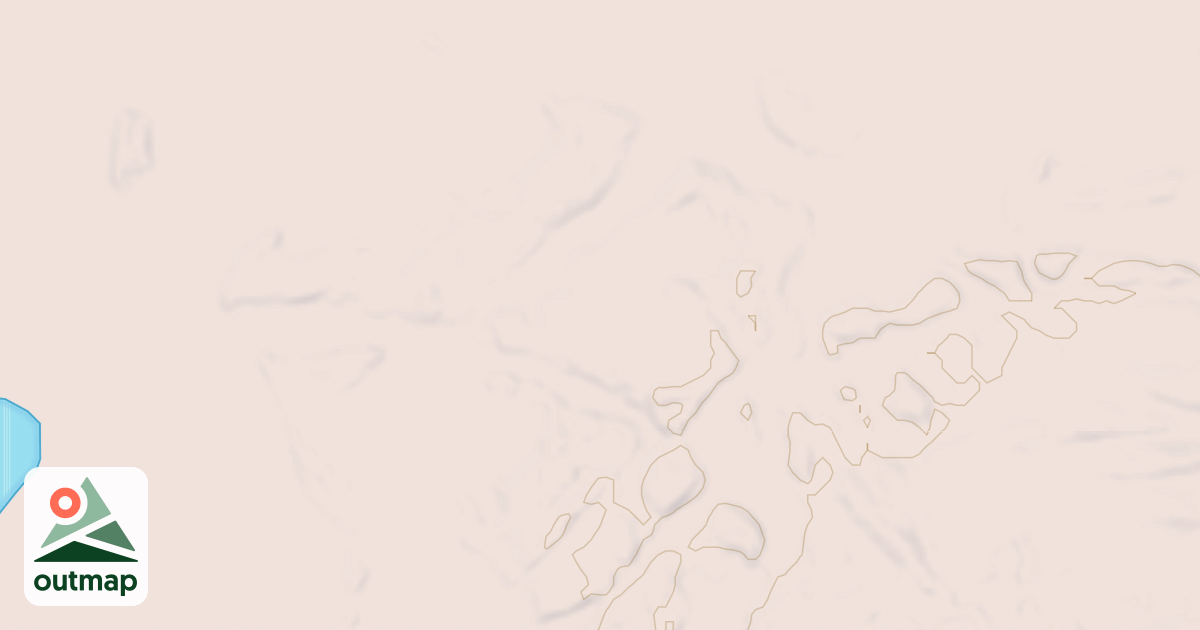 Map of EAST BOUNDARY SPUR AA