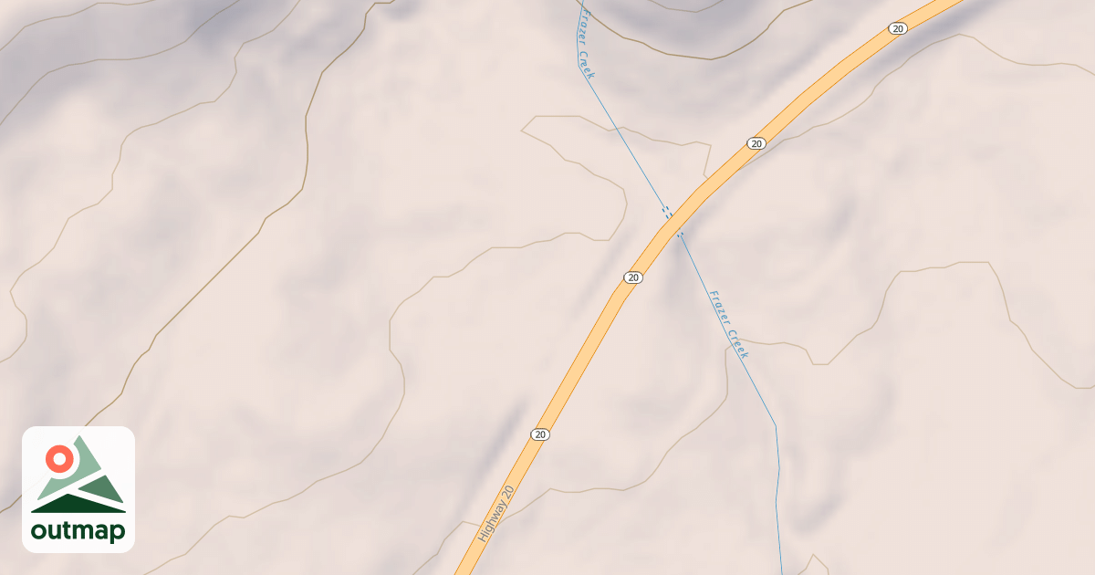 Map of J R CAMPGROUND