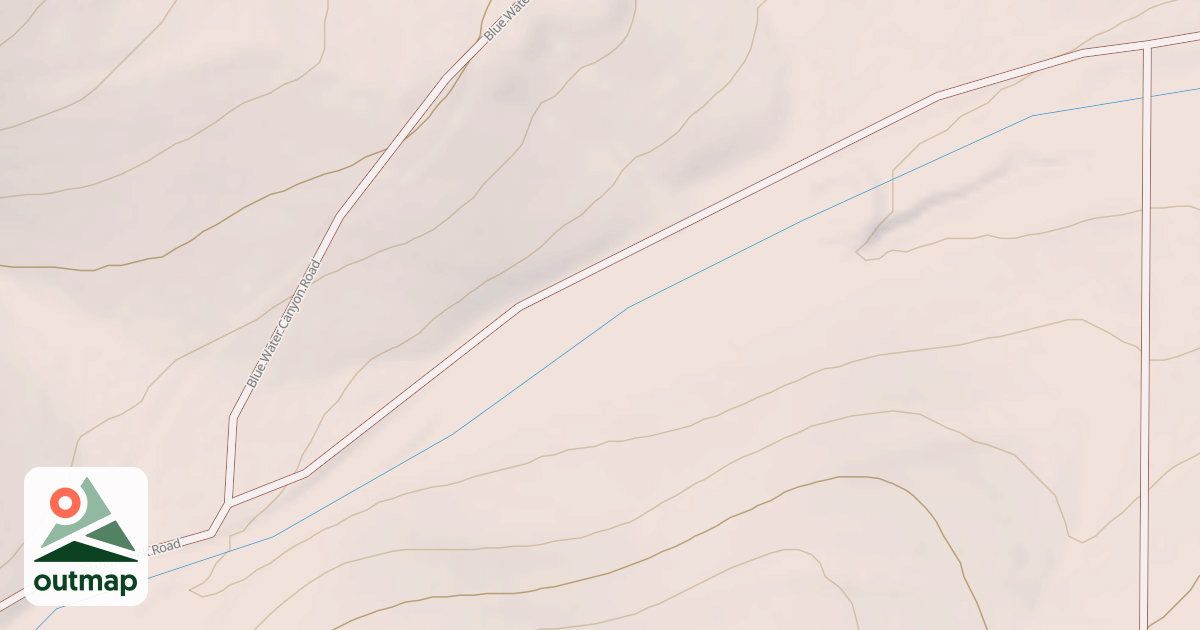 Map of BLUE WATER SPUR-1