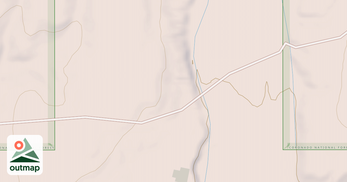 Map of BALDWIN TANK