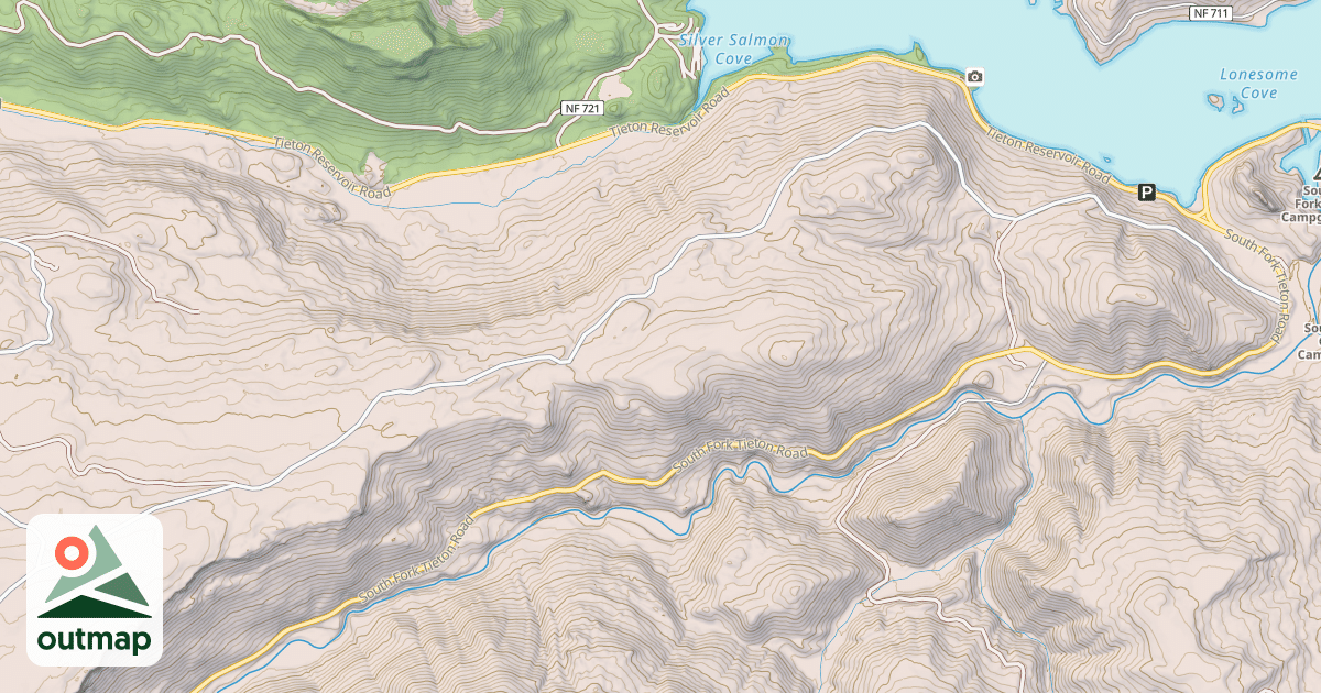 Map of PINETREE SNOWMOBILE
