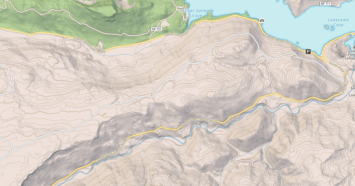 Map preview of PINETREE SNOWMOBILE