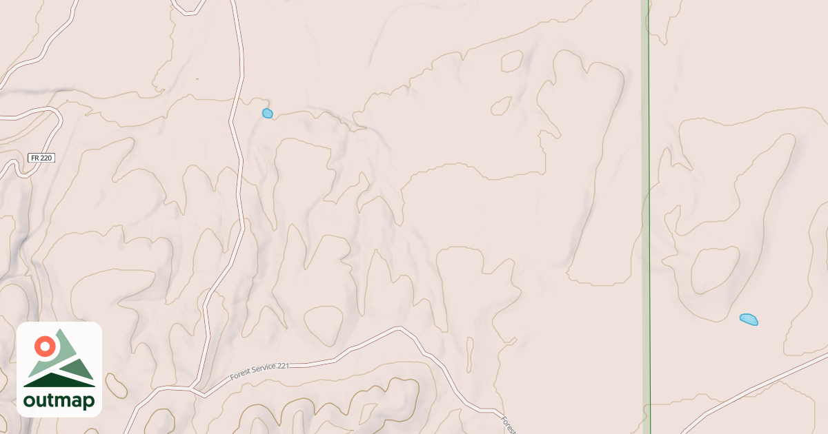 Map of USFS National Forest System Roads {067D656A-CA16-46B3-8D9A-38C8618974DE}