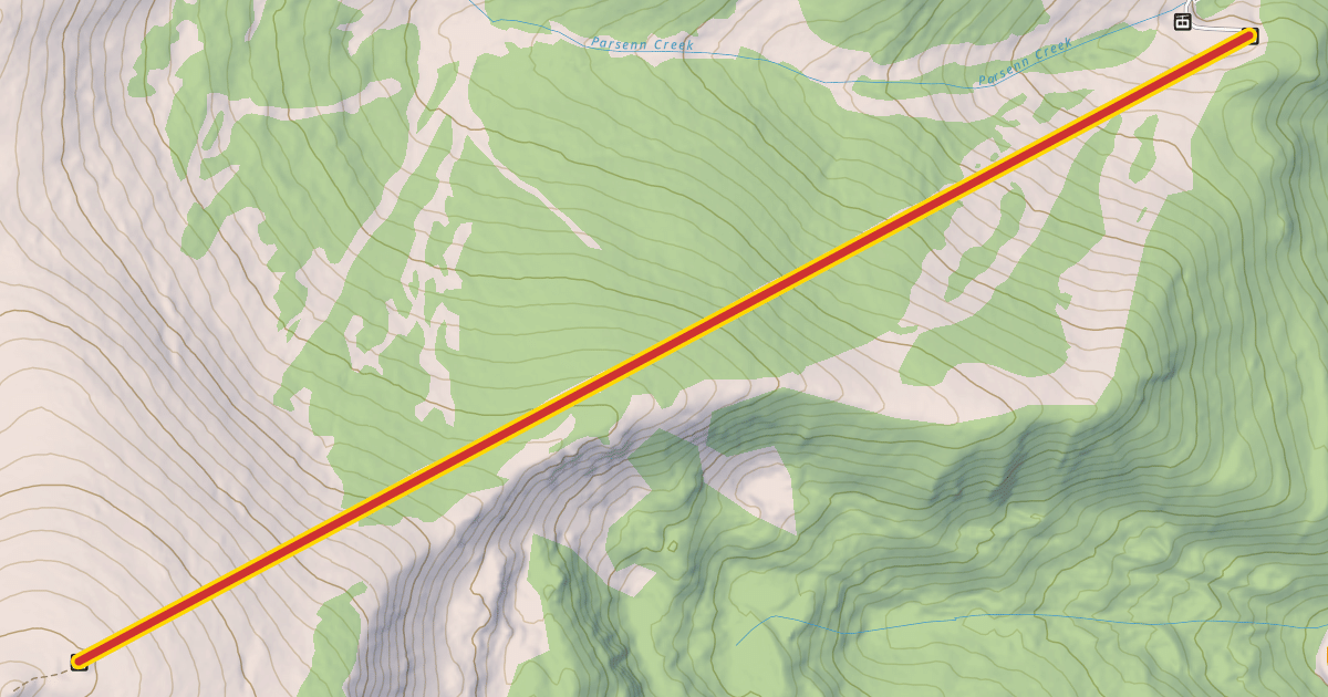 Map preview of Panoramic Express
