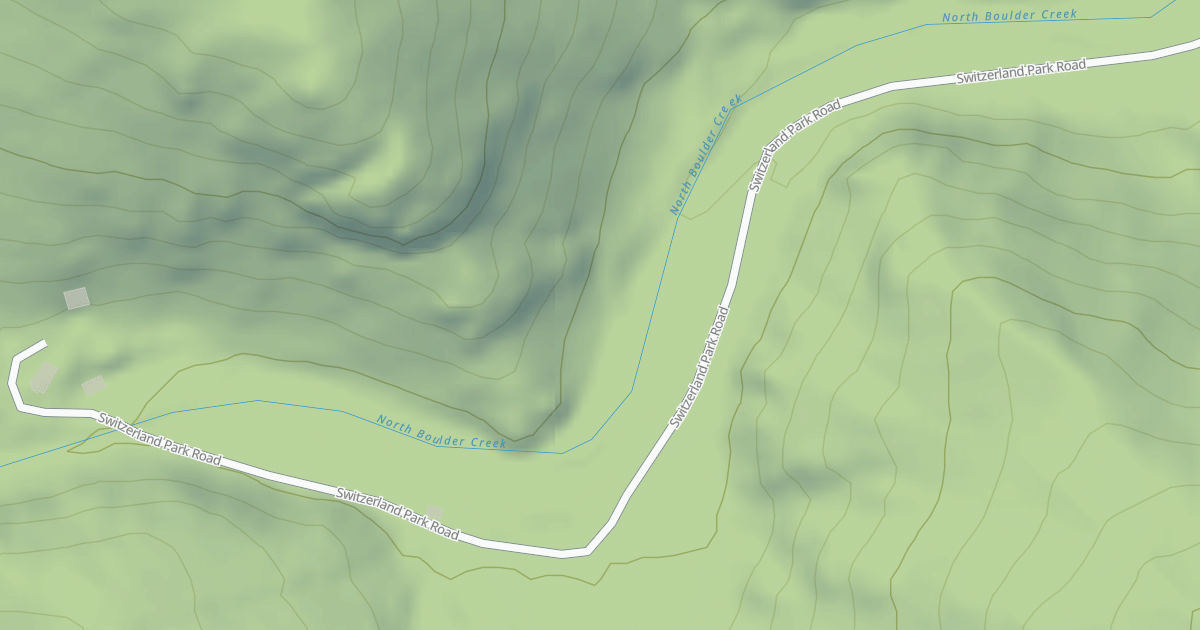 Map preview of BOULDER COUNTY 124W
