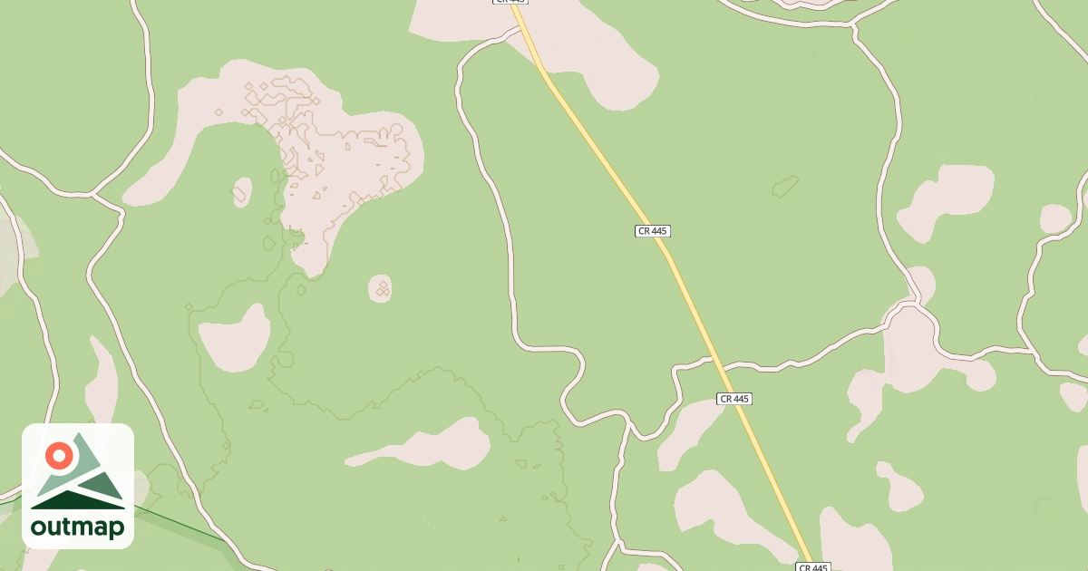 Map of USFS National Forest System Roads {2E2FECEC-DCA0-43FD-B049-A80B9C104552}