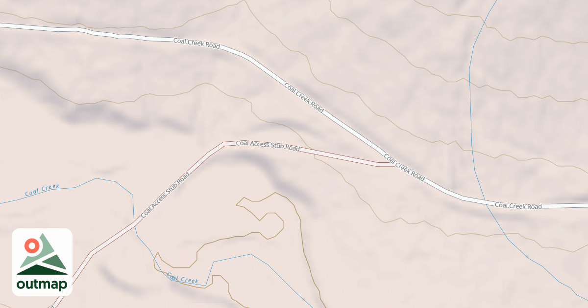 Map of COAL ACCESS STUB