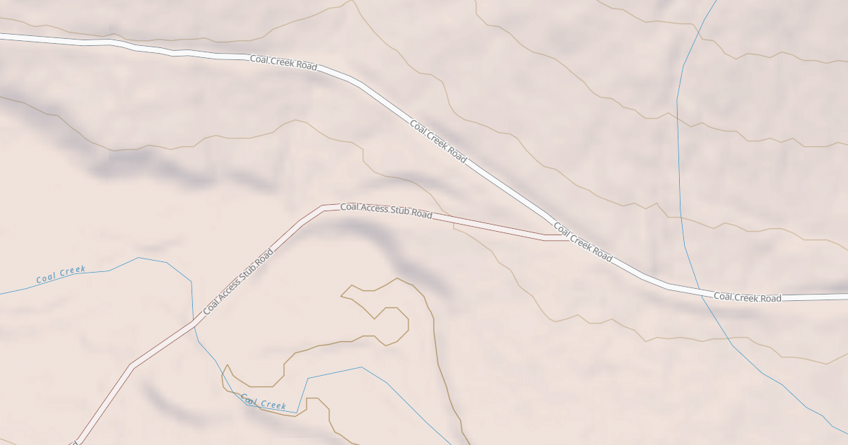 Map preview of COAL ACCESS STUB