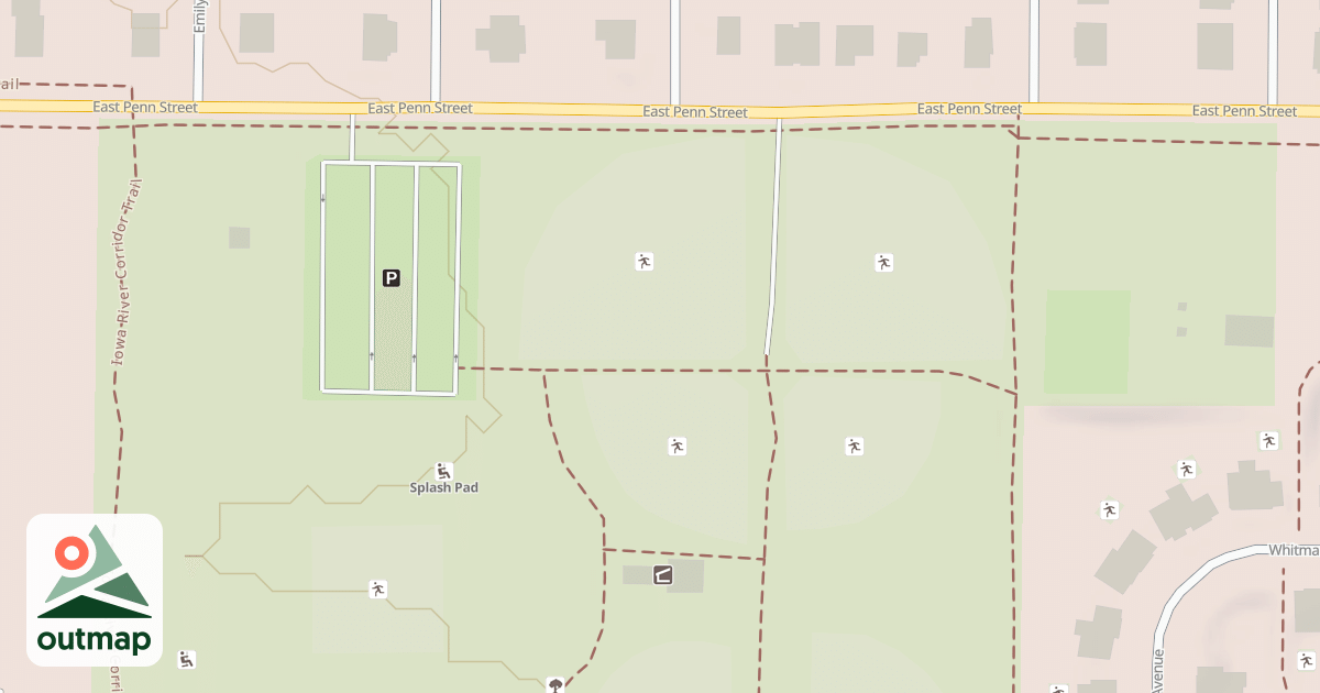 Map of Penn Meadows Park