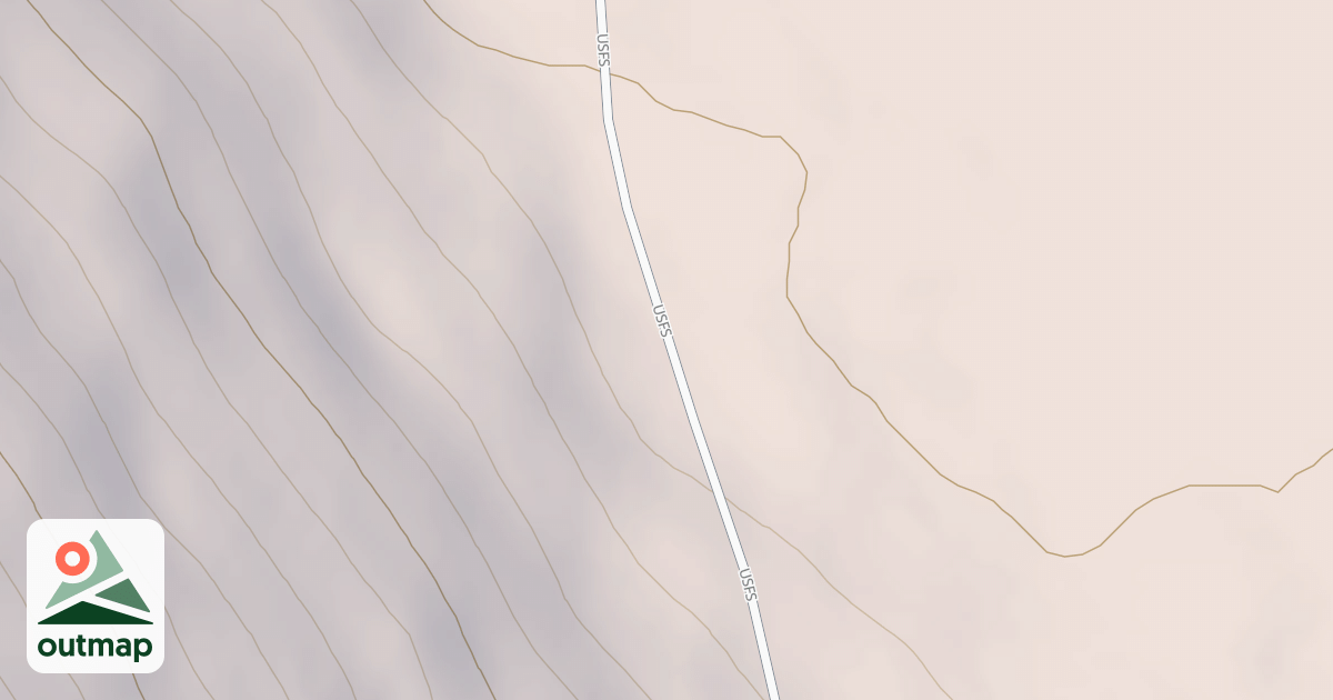 Map of Lower Cone Road
