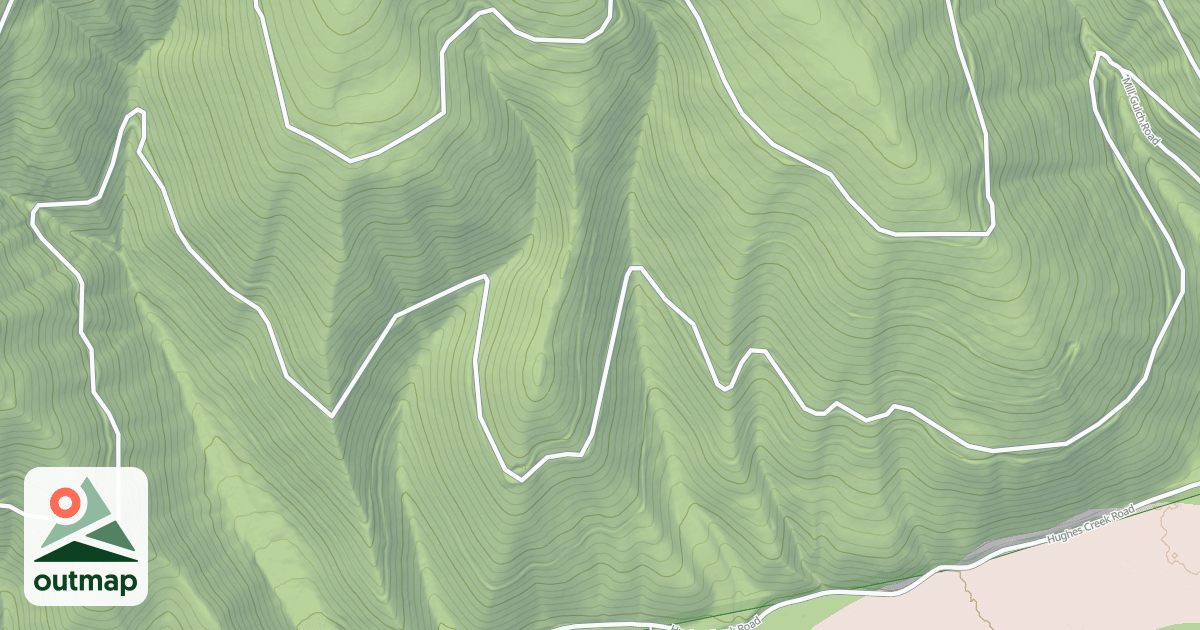 Map of (FDR) NORTHSIDE HUGHES CREEK