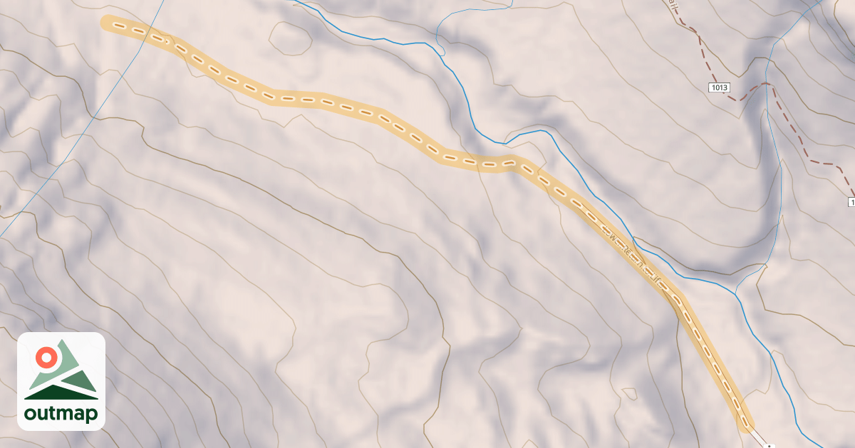 Map of Lower Return to Lifts