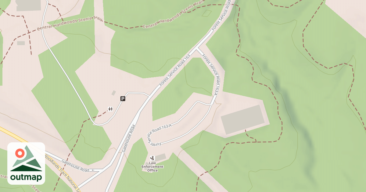 Map of ADMINISTRATIVE CENTER ACCESS