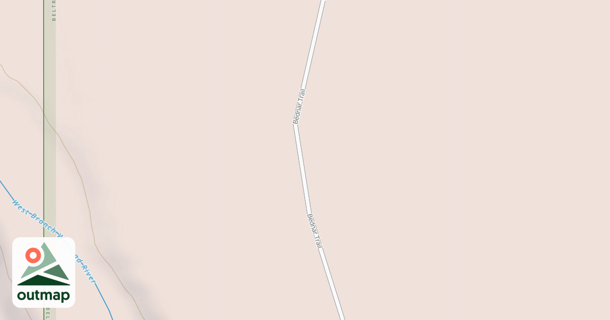 Map of Warroad/Roseau Trails