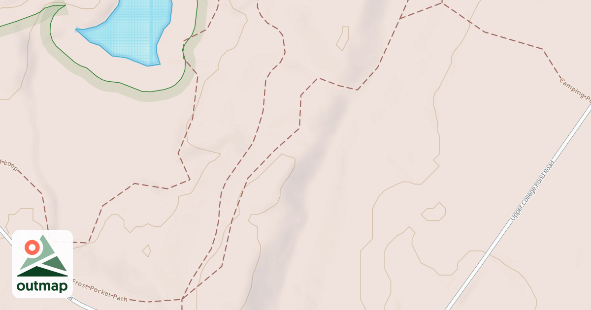 Map of Frost Pocket Path