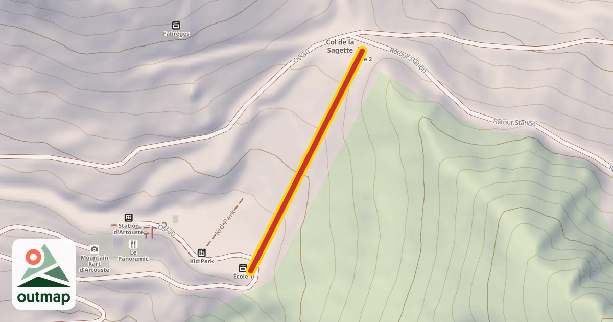 Map of École 2