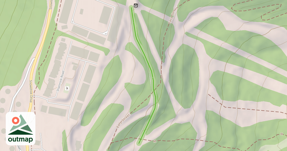 Map of Powderidge