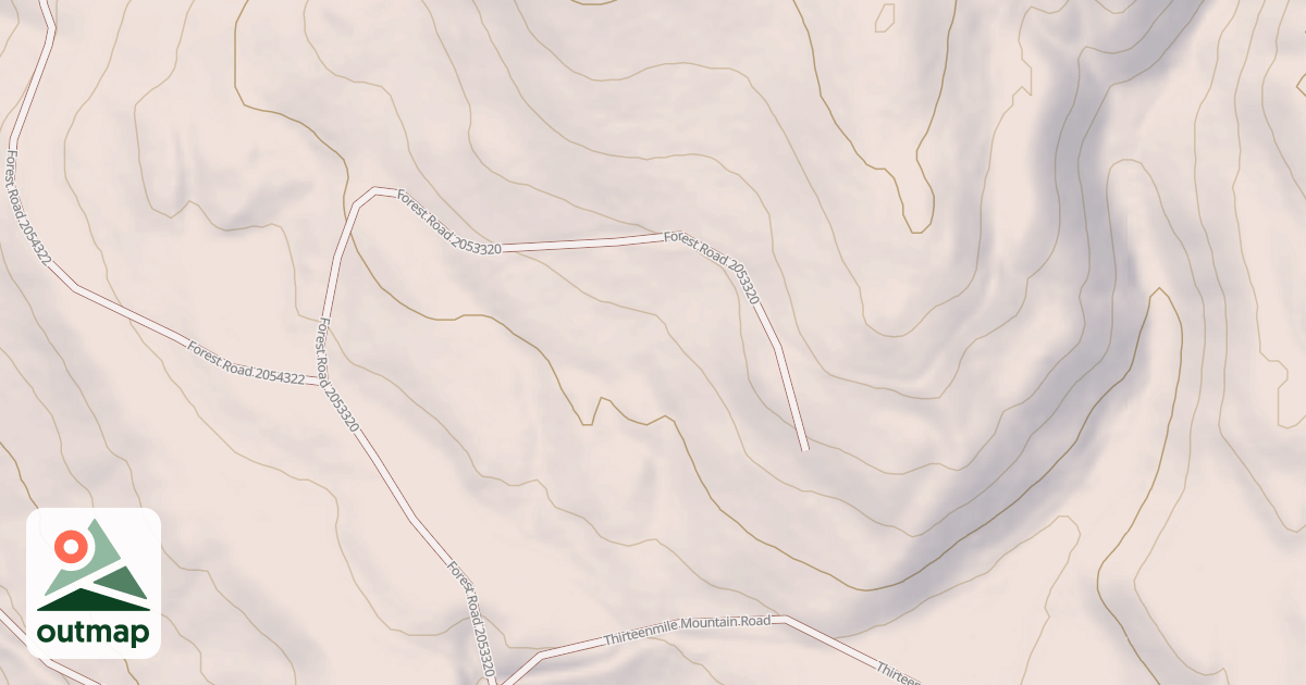 Map of USFS Motor Vehicle Use Map Roads {9823EC5B-4B82-44BB-9C40-021C2D21CC8F}