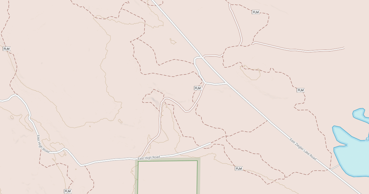 Map preview of Foreman Lake Motorcycle Trail