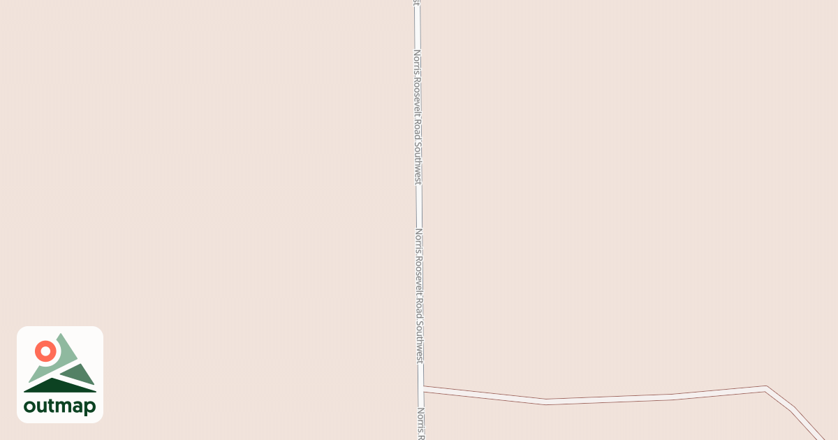 Map of Warroad/Roseau Trails