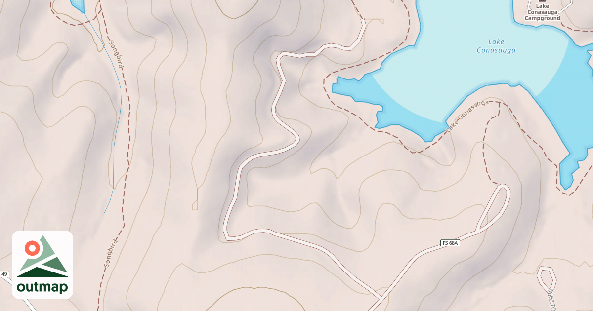 Map of BOAT RAMP