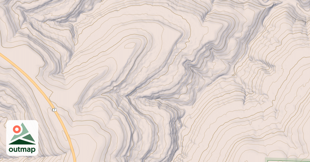 Map of USFS Motor Vehicle Use Map Roads {F5390125-CA3D-4689-9F1A-AA09CC478055}