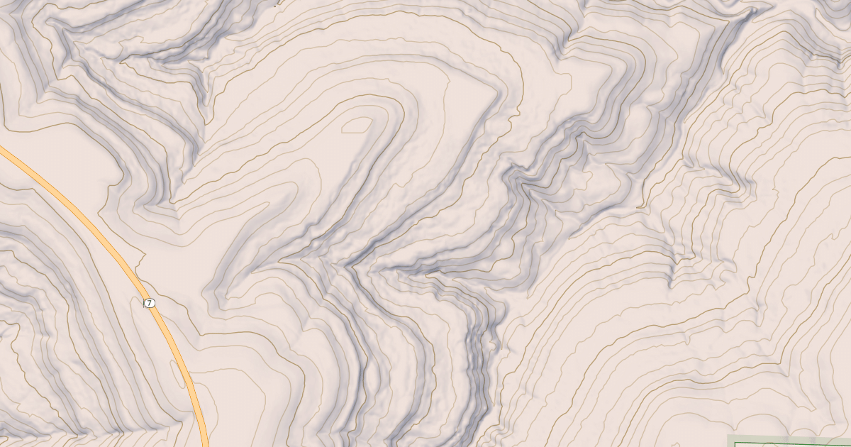 Map preview of USFS Motor Vehicle Use Map Roads {F5390125-CA3D-4689-9F1A-AA09CC478055}