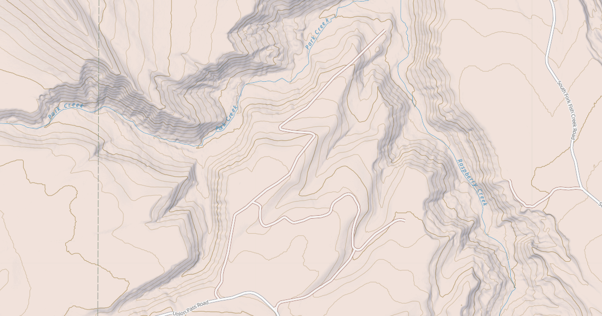 Map preview of PARK CREEK