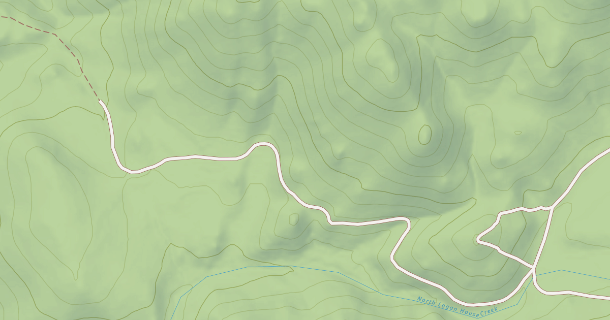Map preview of LOGAN HOUSE LOOP A SPUR