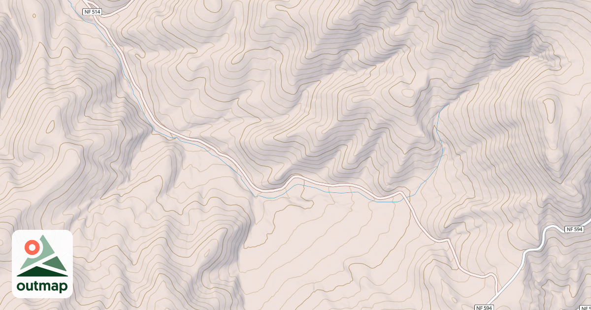 Map of MAJOR LOCAL TO DEER CK GS MRS