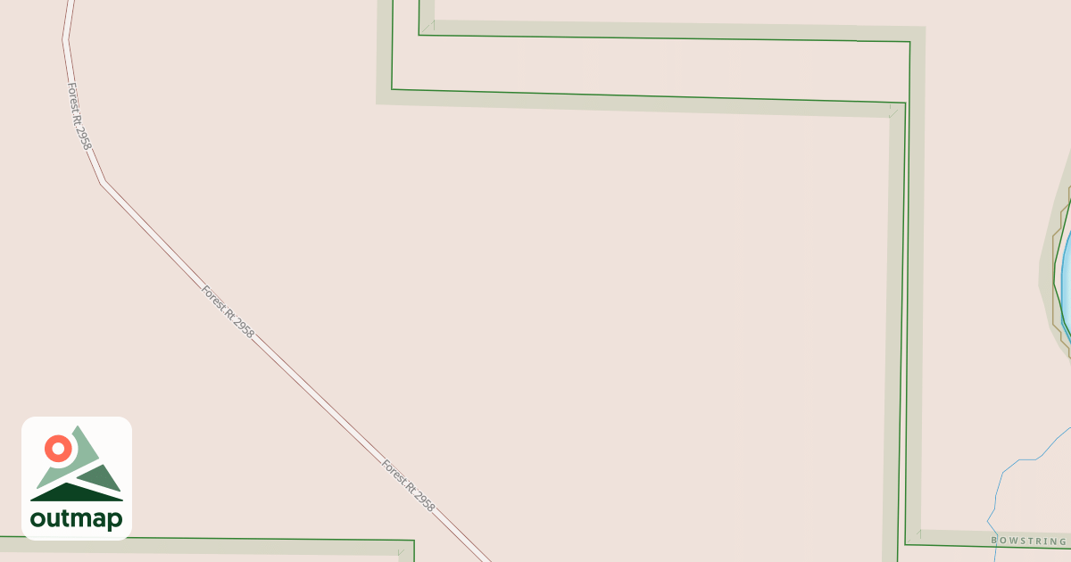Map of GRASS LAKE WEST SHORE
