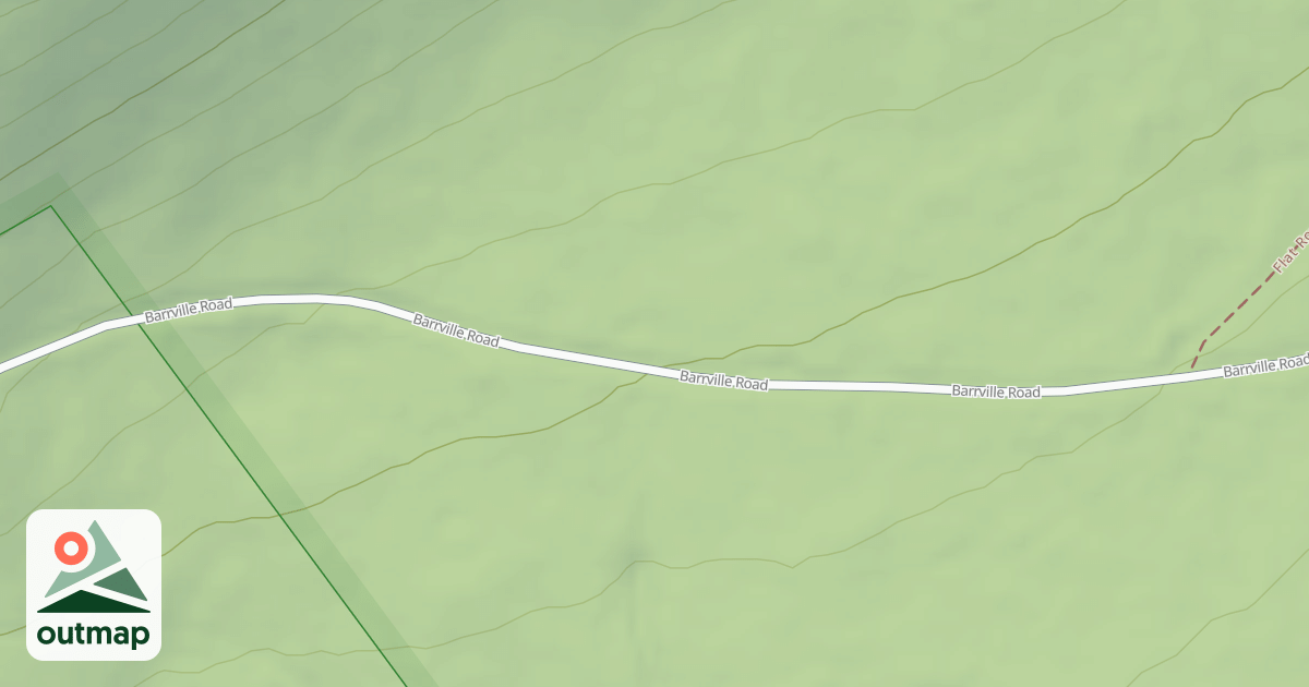 Map of Rothrock State Forest Seven Mountains Snowmobile Trails