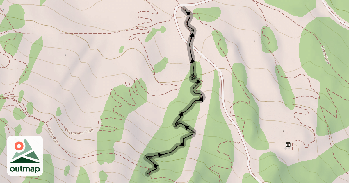 Map of Big Wood