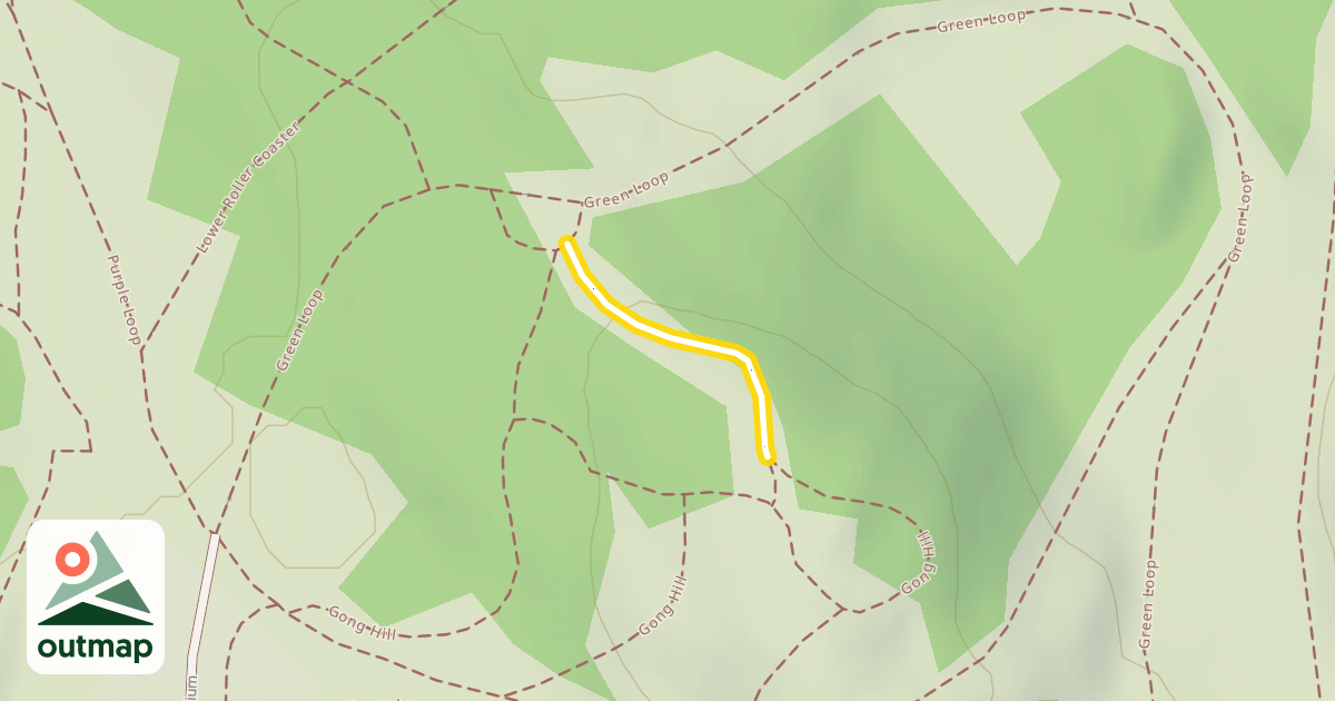 Map of Gong Hill