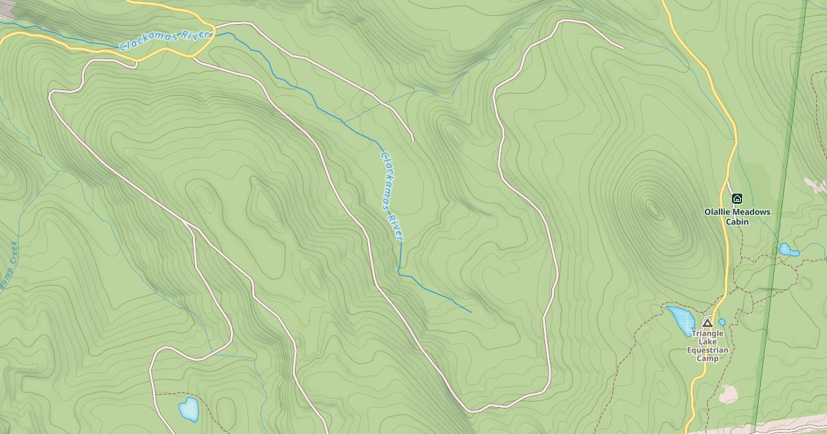 Map preview of USFS National Forest System Roads {31725A76-134C-4407-AAE1-3A337B247299}