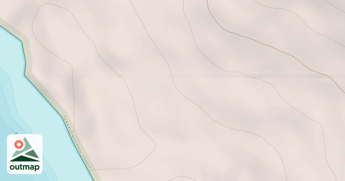 Map of Kizhuchia Creek Road