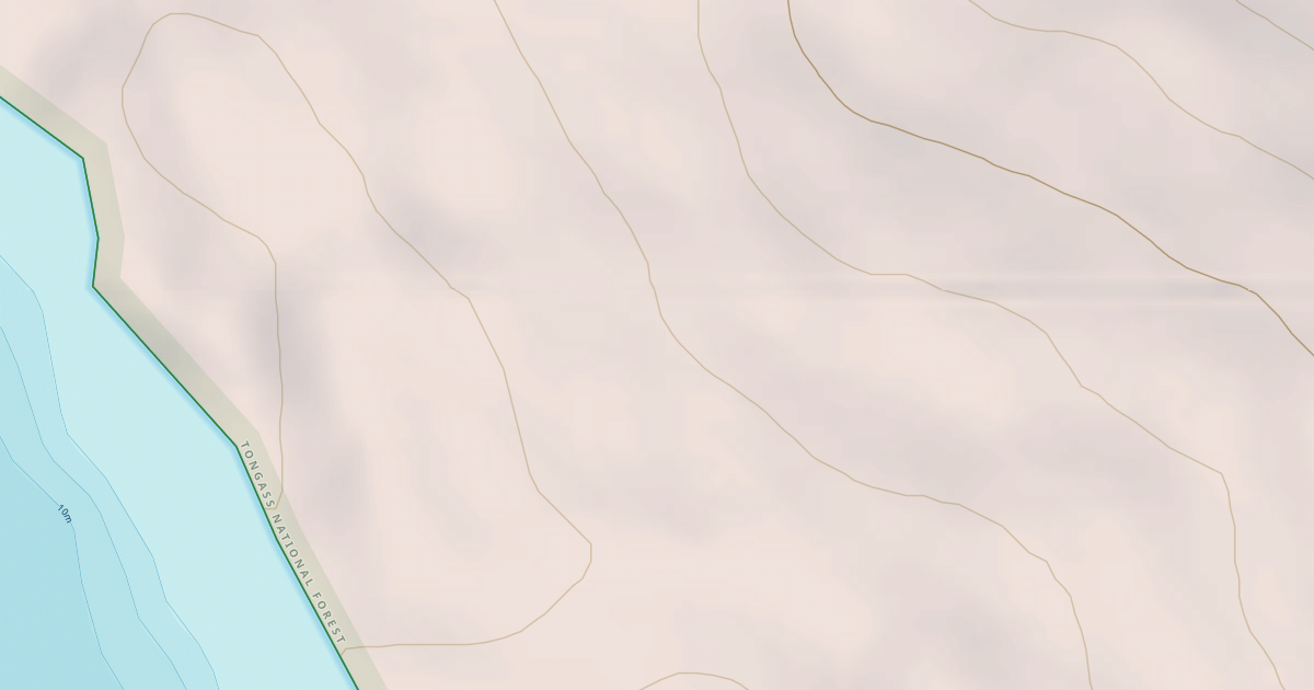 Map preview of Kizhuchia Creek Road