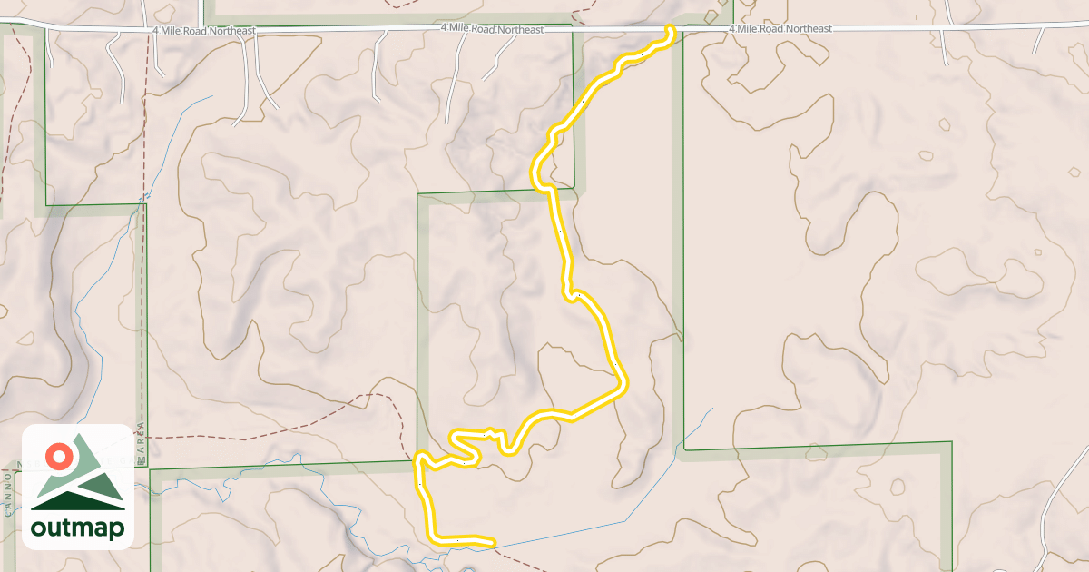 Map of Egypt Valley - Section 3