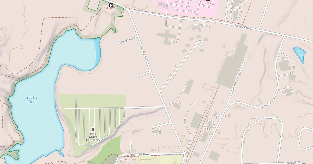 Map preview of Newport Bike Path