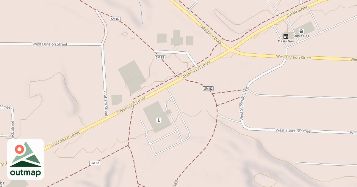 Map of Iron Ore Heritage Trail