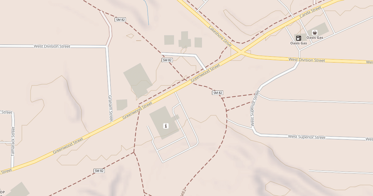 Map preview of Iron Ore Heritage Trail