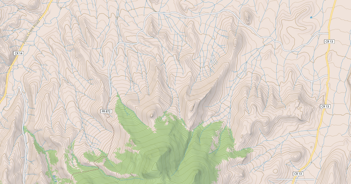 Map preview of CEDAR SPRINGS