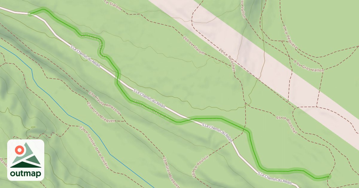 Map of 60 Sentier Desjardins