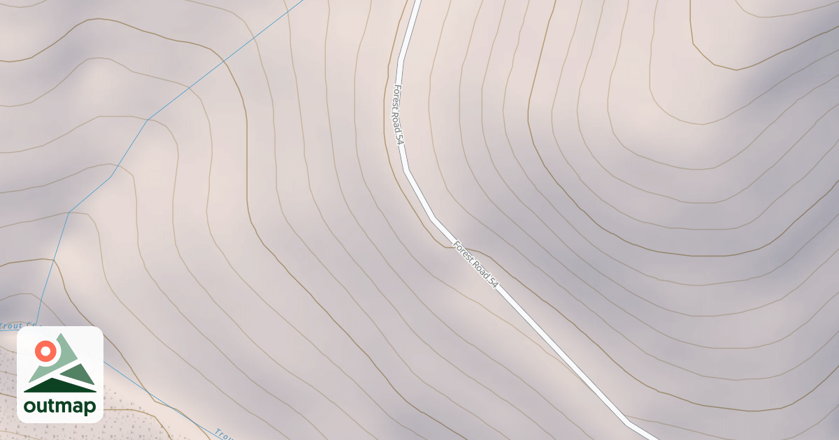 Map of BARE MT