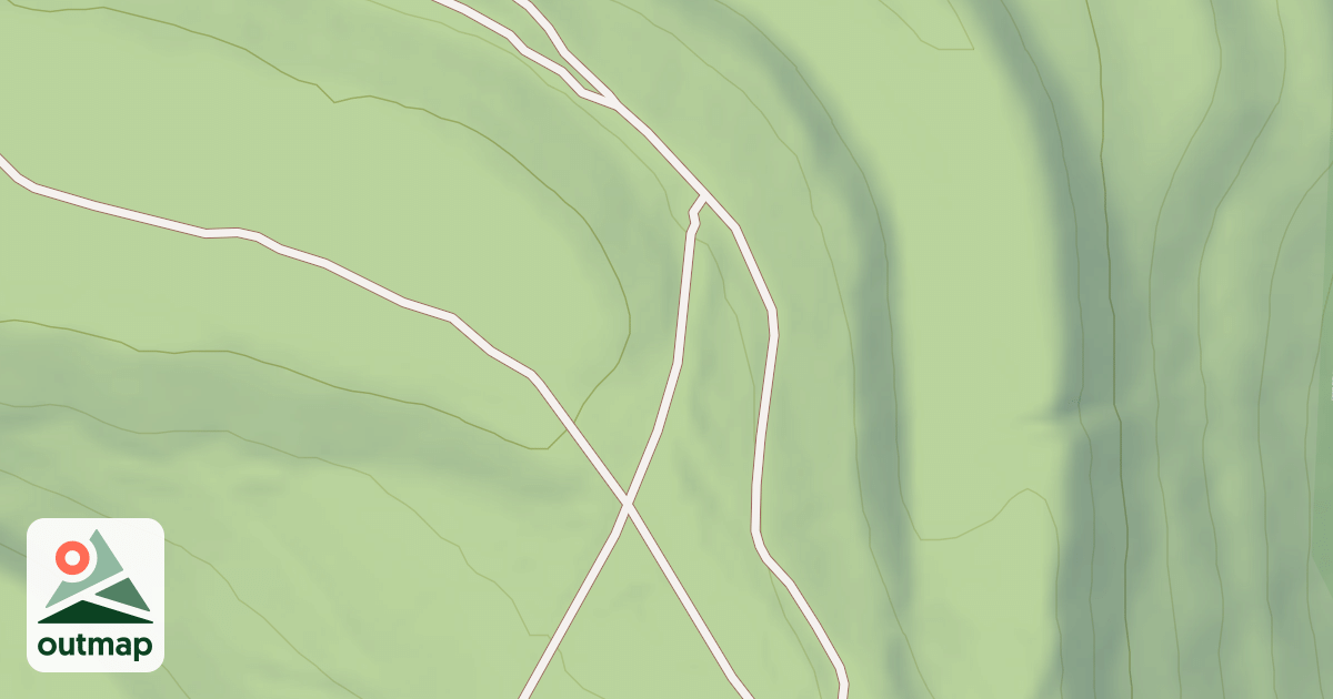Map of Whiskey Springs Trails
