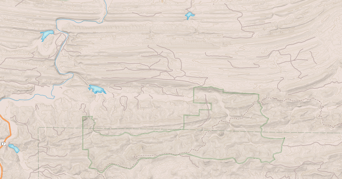 Map preview of NORTH FORK