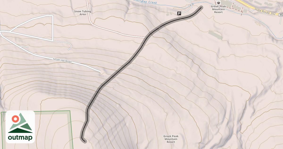 Map of Olympian