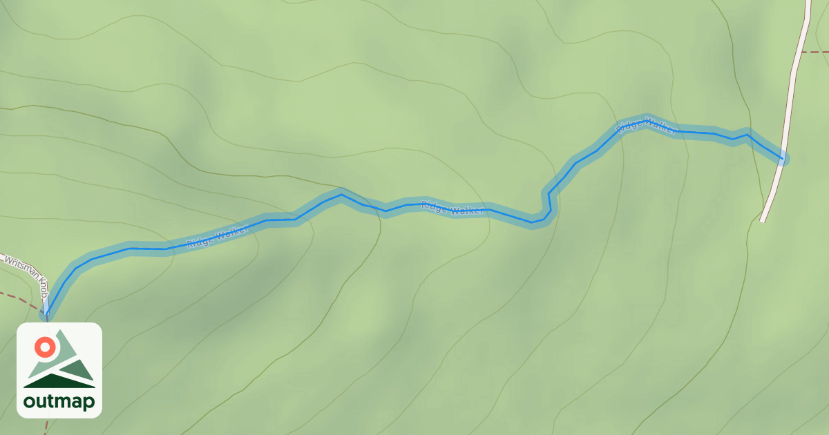Map of Ridge Walker